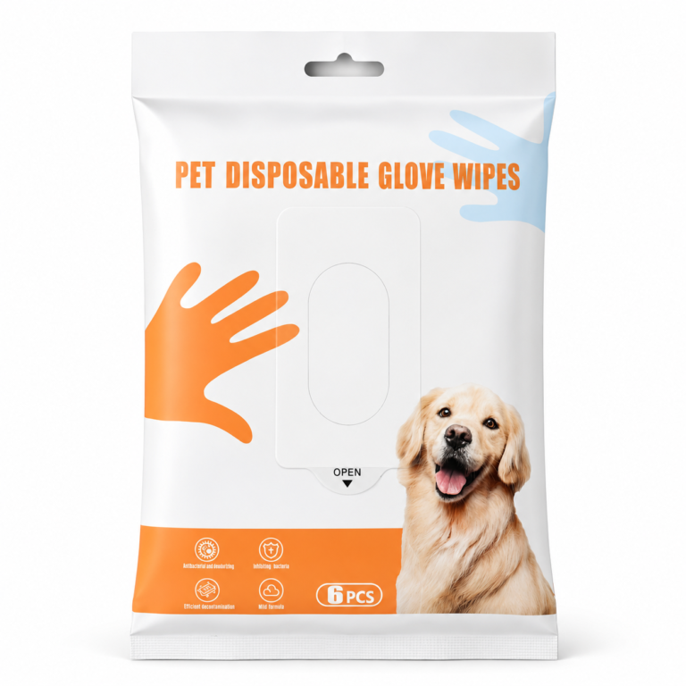 Pet Disposable Glove Wipes