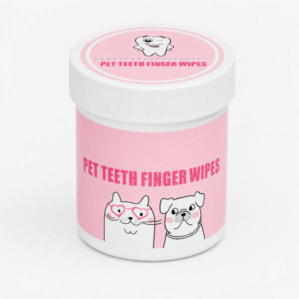 Pet Teeth Finger Wipes